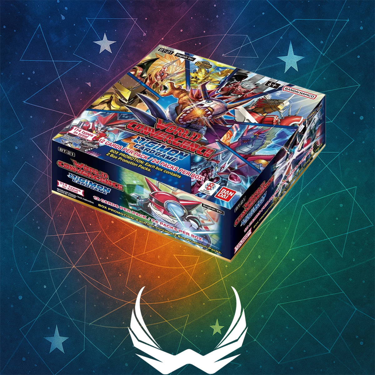 Digimon Card Game: World Convergence Booster Display Box [BT21]