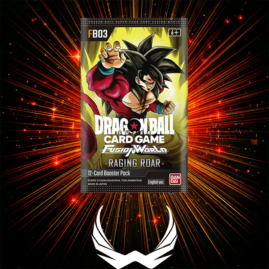 Dragon Ball Super Card Game FB03 - Fusion World - Raging Roar - Booster Box (24 Packs)