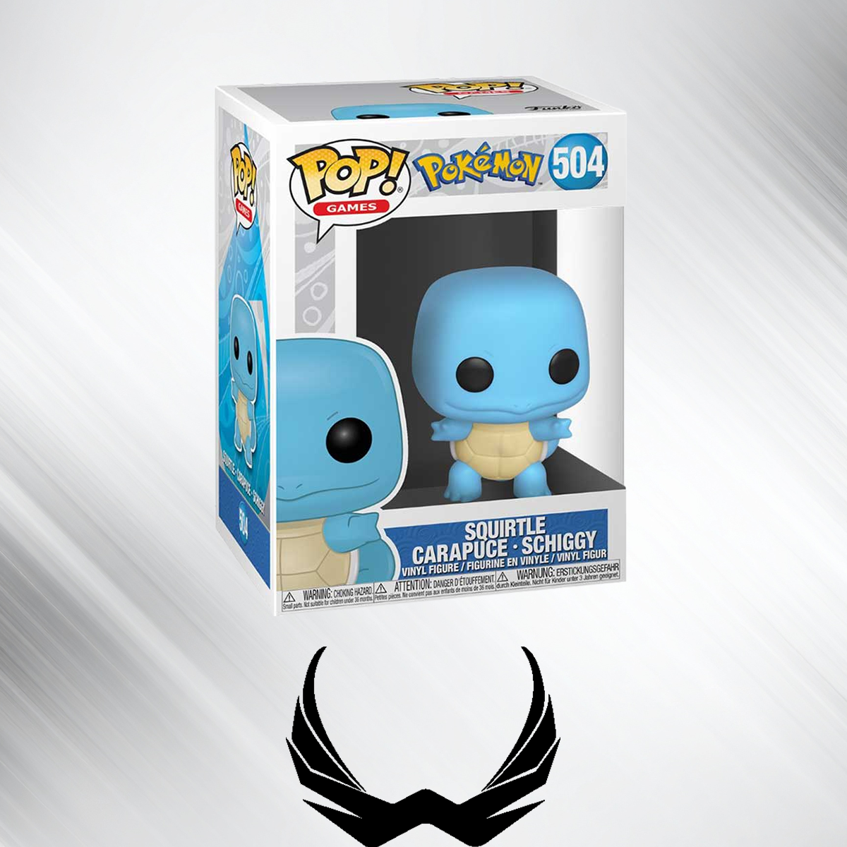Funko Pop Games - Pokemon - Squirtle 504 - EMEA - Core